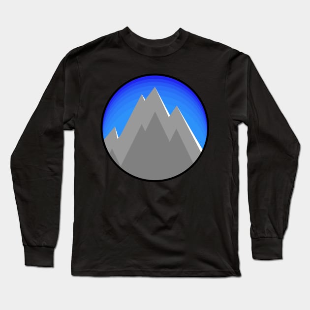 Mountain Long Sleeve T-Shirt by BOT3241